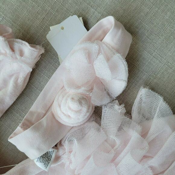 Miniclasix Pink Velour Romper - Picture 5 of 8